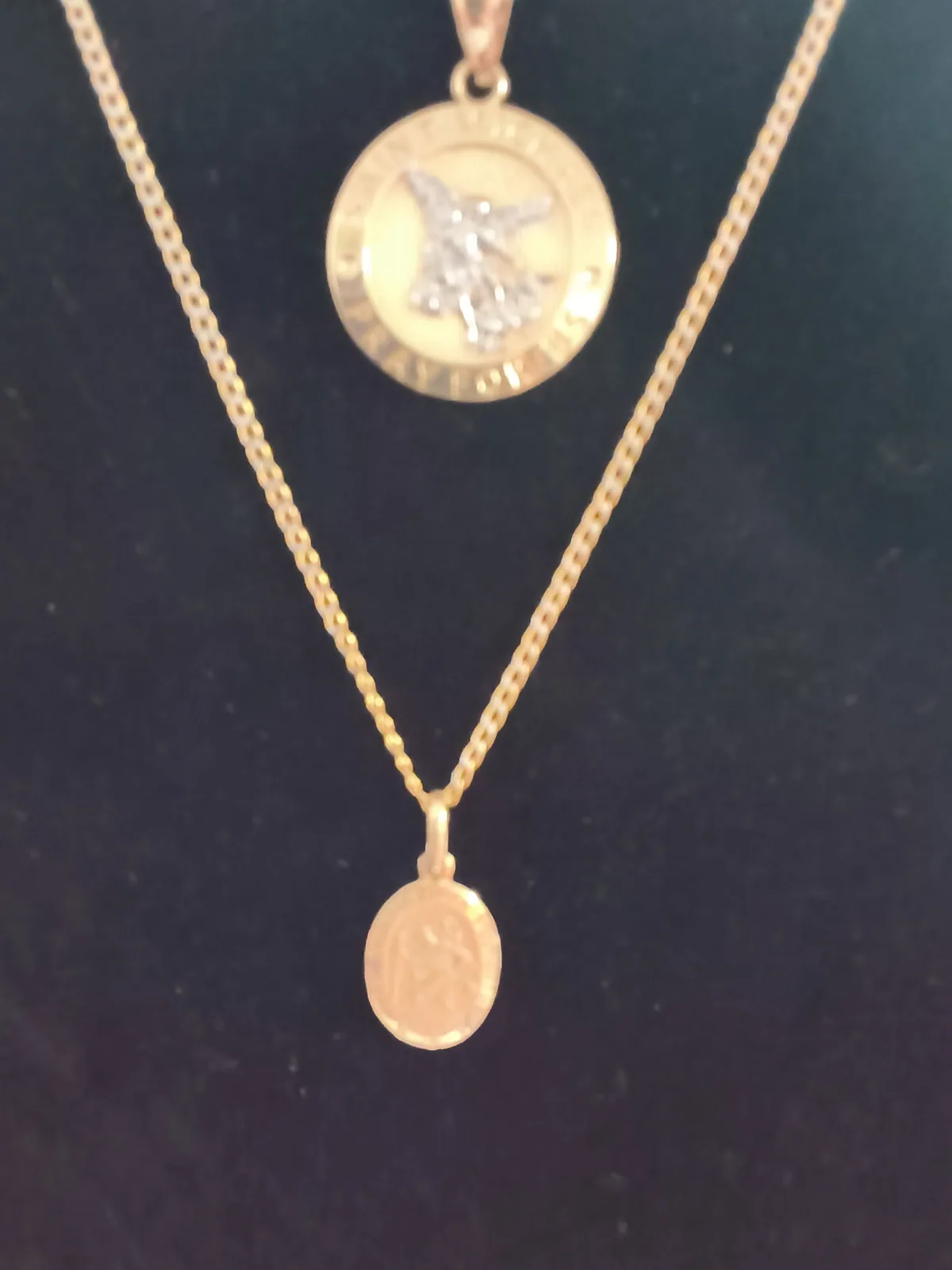 Saint Medallion Cuban Chain