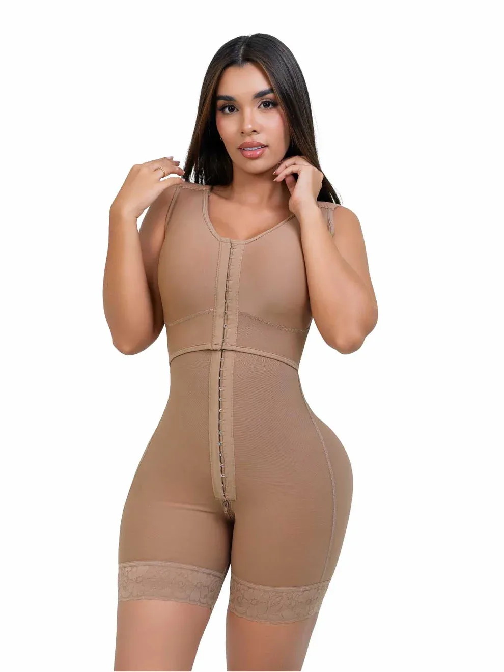 UltraInvisible Cocoa Shaper with Built-In Bra